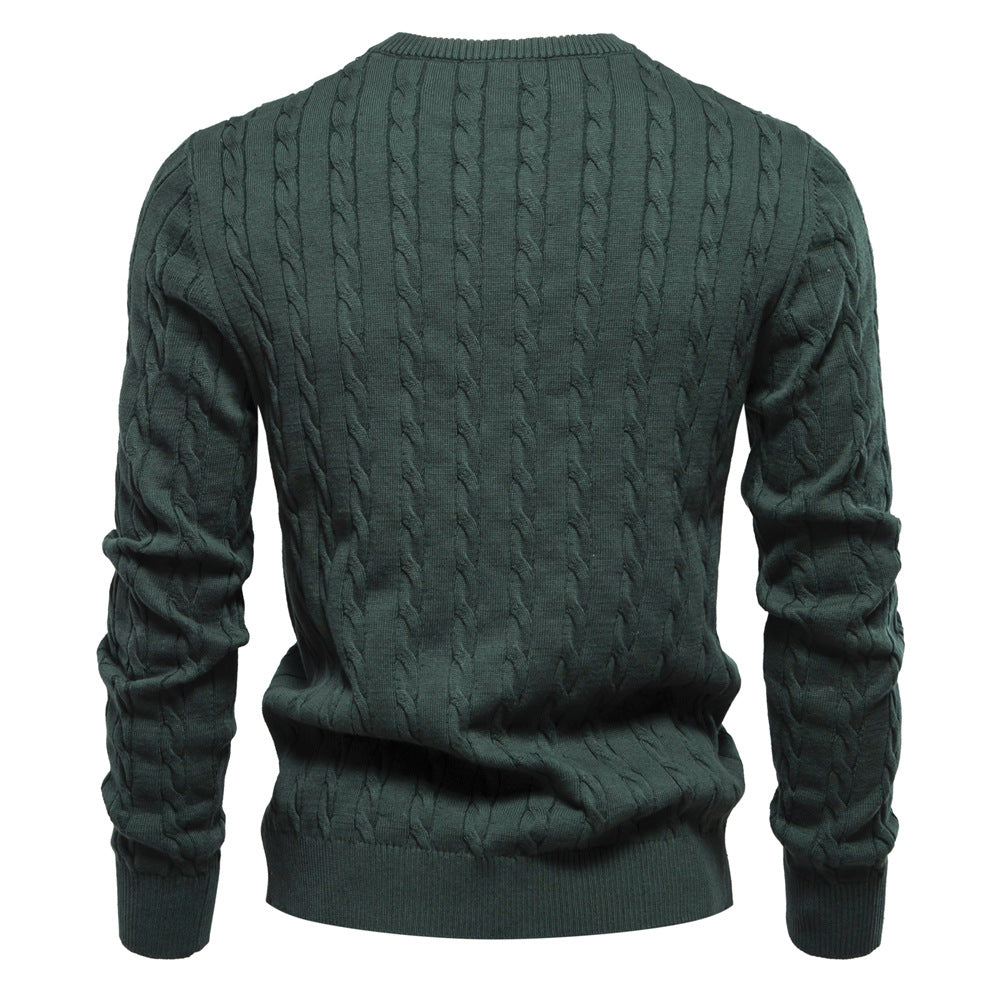 Men’s Ribbed Knit Sweater
