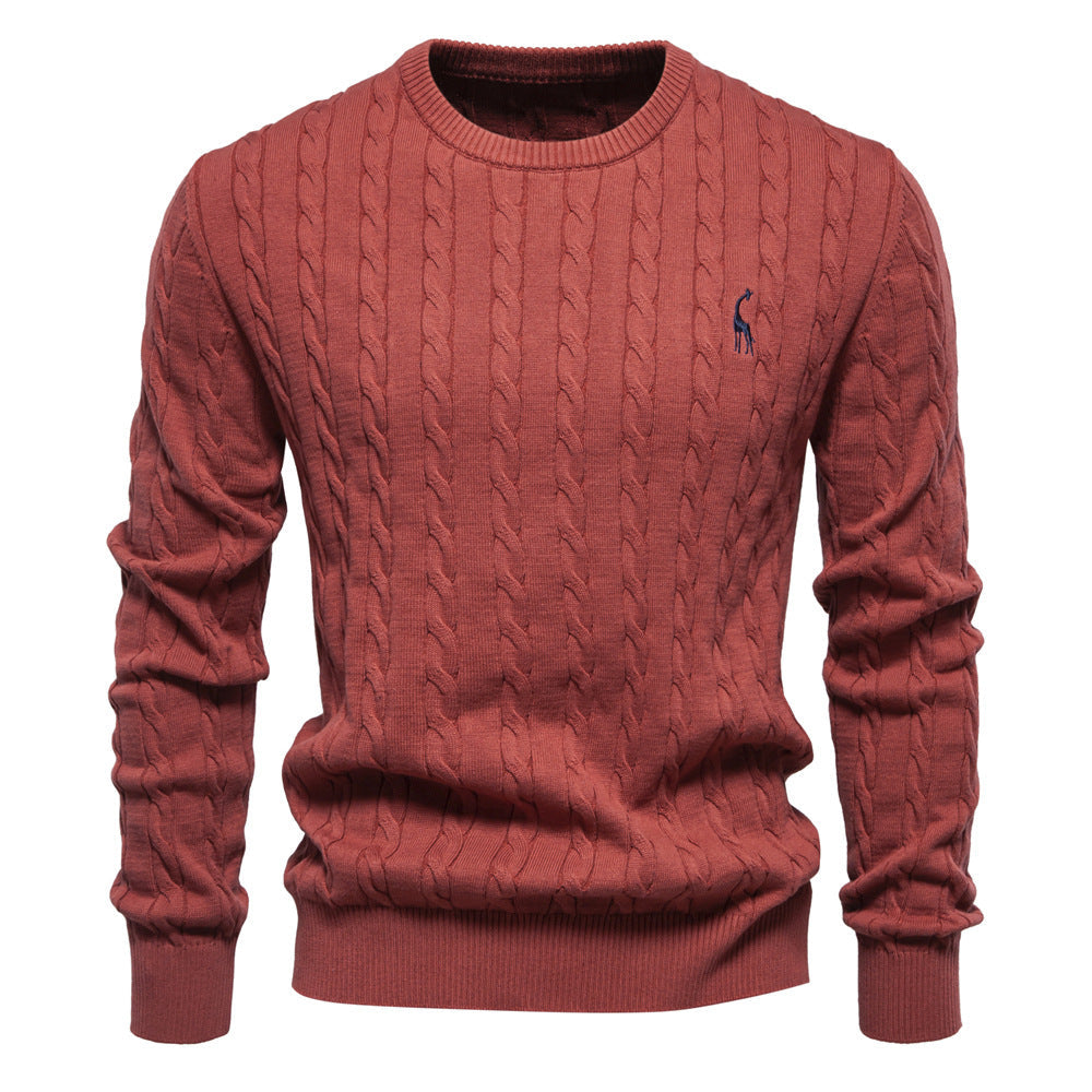 Men’s Ribbed Knit Sweater