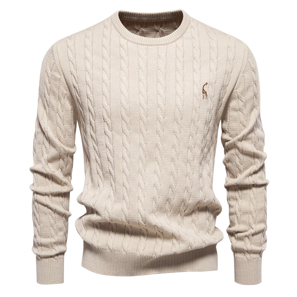 Men’s Ribbed Knit Sweater