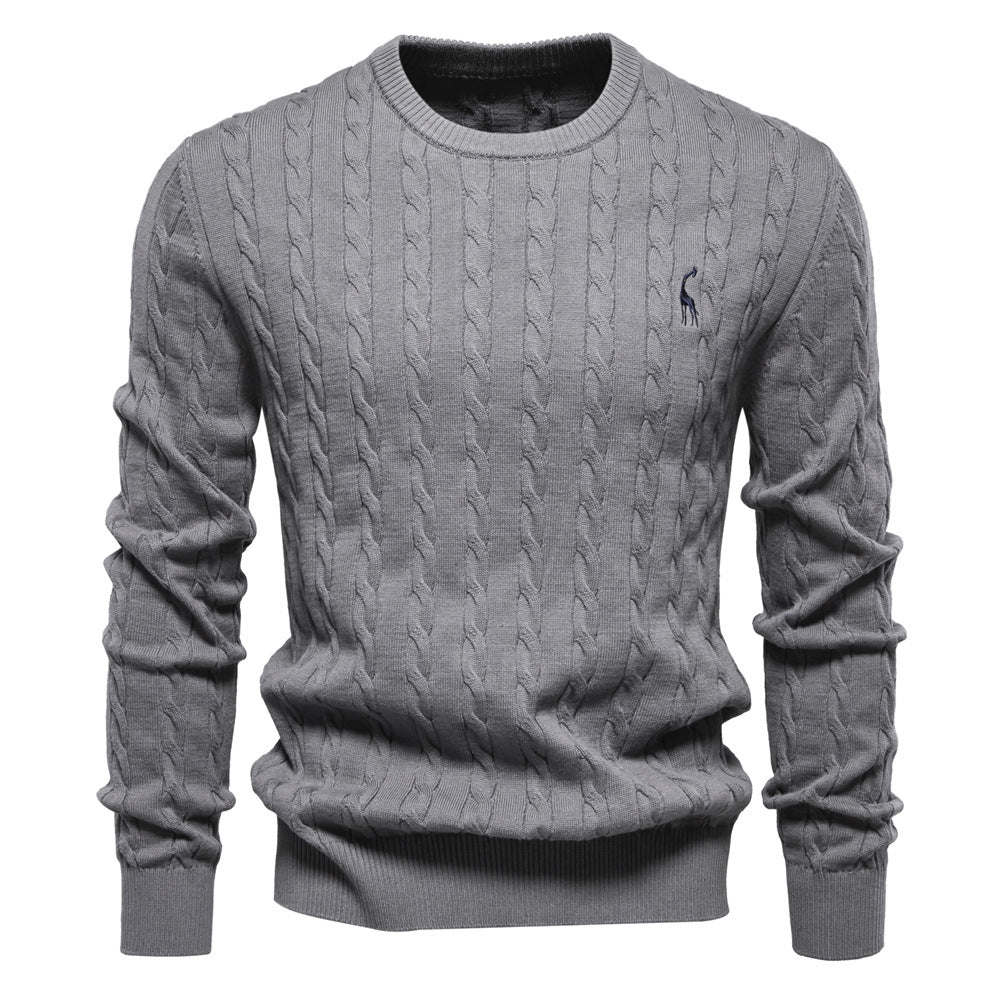 Men’s Ribbed Knit Sweater