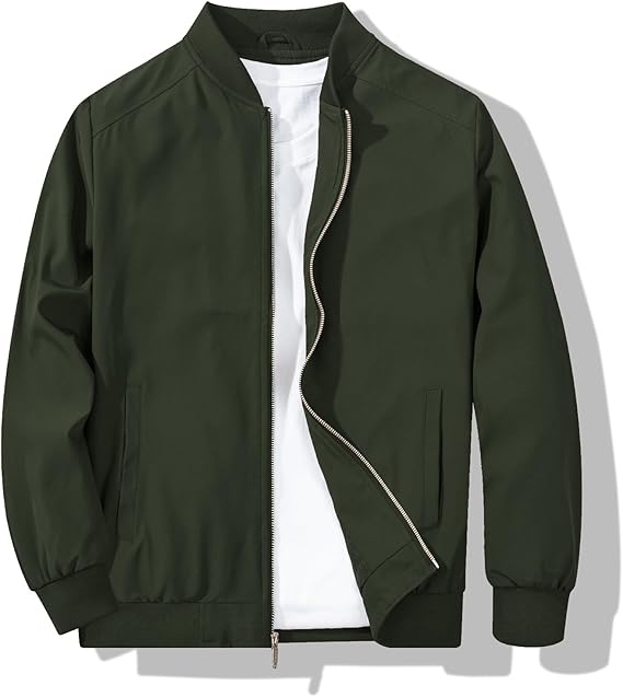 Men’s Classic Lightweight Bomber Jacket