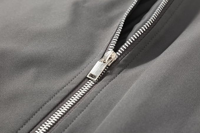 Men’s Stylish Striped Lightweight Bomber