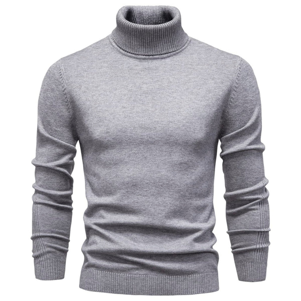 Men's Turtleneck Washable Pullover Sweater