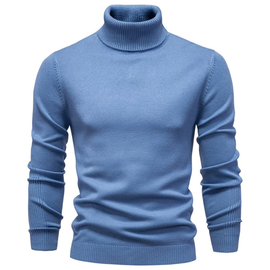 Men's Turtleneck Washable Pullover Sweater