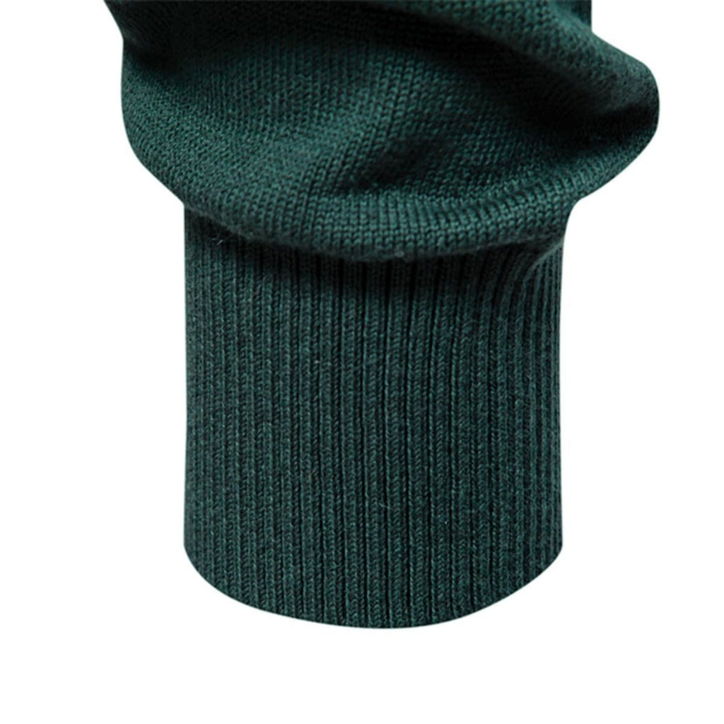 Men's Crosshatch Crew Neck Knit Sweater