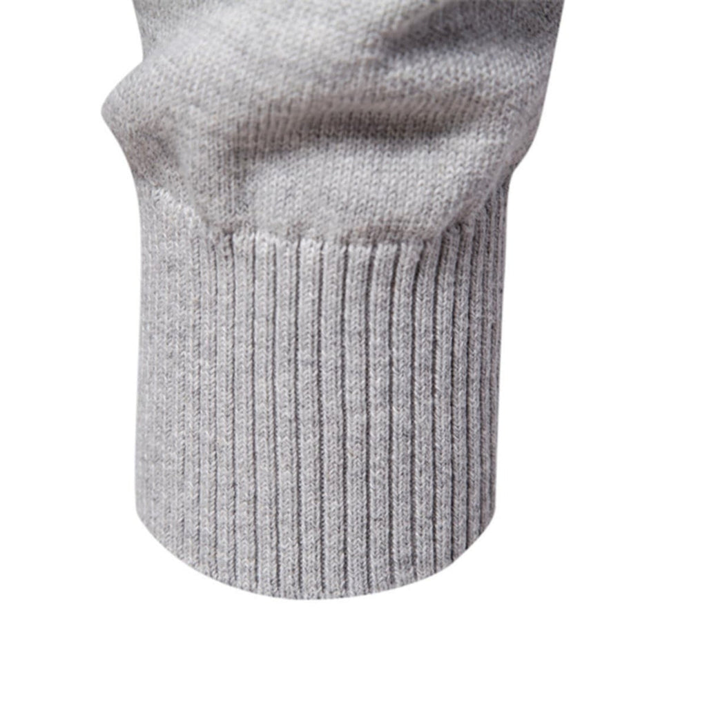 Men's Crosshatch Crew Neck Knit Sweater