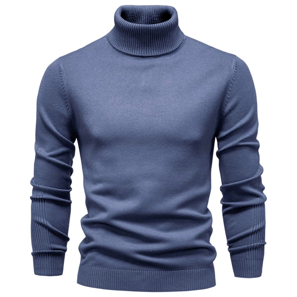Men's Turtleneck Washable Pullover Sweater